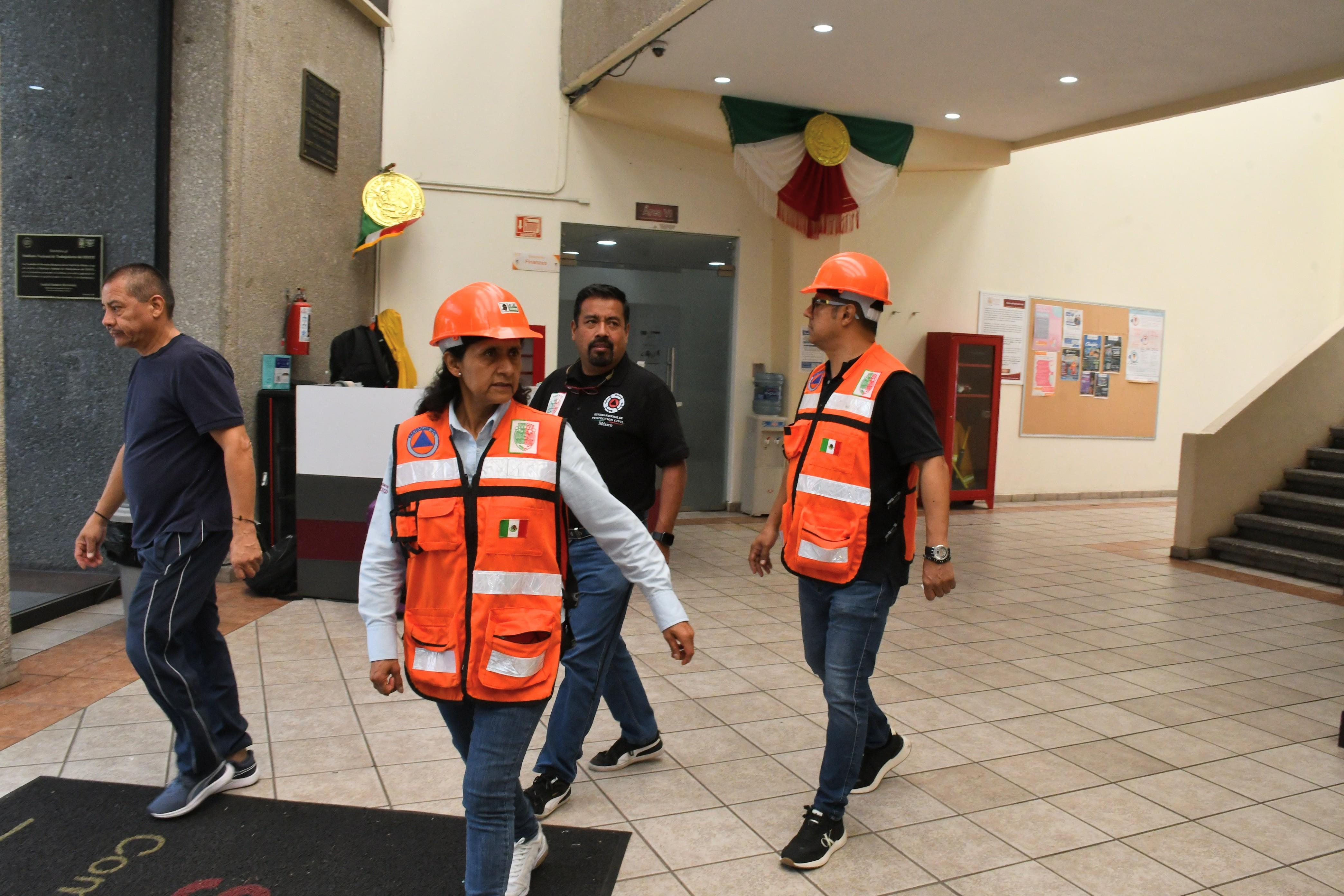 2do. Simulacro Nacional Sede SNTISSSTE